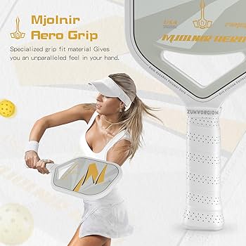 ZUMWORGION Mjolnir Aero Pickleball Paddles - Edgeless Pro Carbon